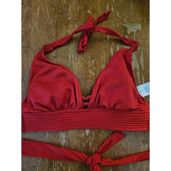 Bikini Top Red Size Small - Picture 2 of 4